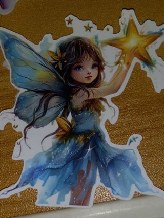 Fairy new one vinyl sticker no refunds regular mail only Very nice these are all nice