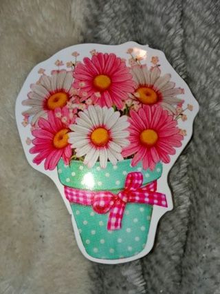 Flower Cute one new vinyl sticker no refunds regular mail win 2 or more get bonus