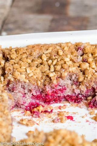 rasberry crumble coffee cake recipe card,,,gin for 6 recipe cards