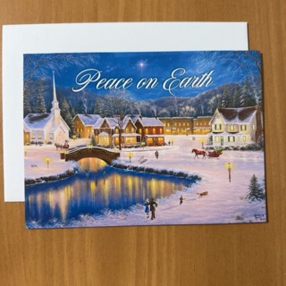 Peace on Earth Christmas Card 