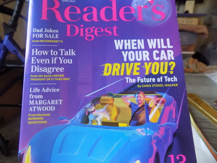 Readers Digest June 2022  When will your car drive you