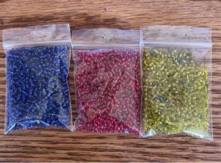 3 bag of seed beads for jewelry making