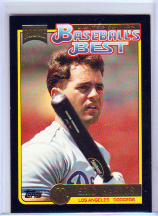 Eric Karros 1992 Topps McDonald's ROOKIE Baseball Card #43, Los Angeles Dodgers