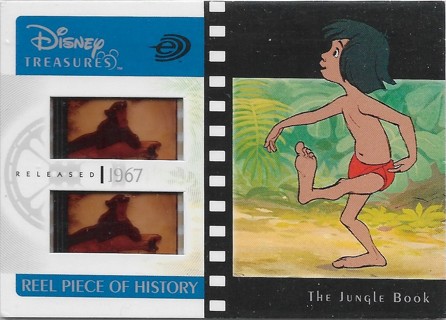 2003 Disney Treasures Reel Piece of History #PH7 The Jungle Book