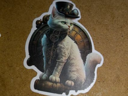 Cat one new big vinyl sticker no refunds regular mail only Very nice these are all nice