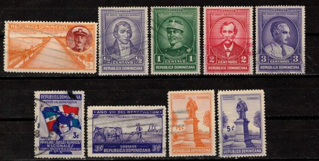 Dominican Republic Commemoratives 1936-37