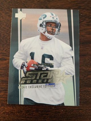 2006 Upper Deck Football trading card.