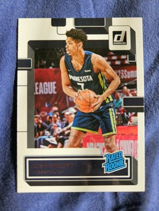 2022-23 Donruss Rated Rookie Josh Minott