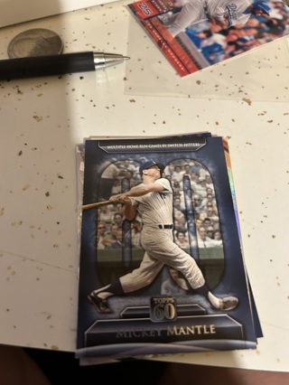 2011 topps  topps 60 mickey mantle
