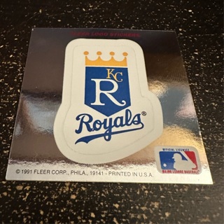 KC royals sticker 