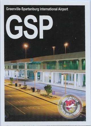  2014-15 North American Airport Collector Series #31 Greenville-Spartanburg International