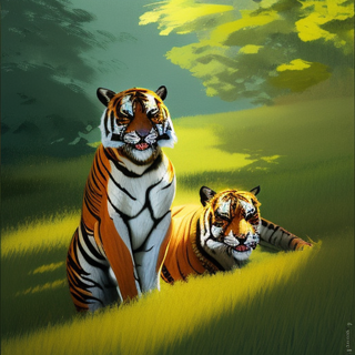 Listia Digital Collectible: Animal Collection: tigers #8 of 15