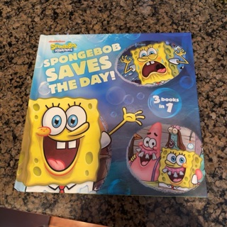 SpongeBob Saves The Day! 3 Books In One