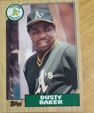 1987:Topps Dusty Baker