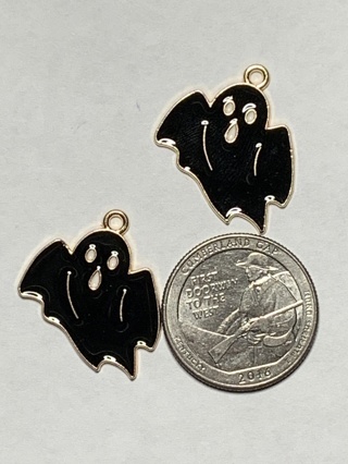 HALLOWEEN CHARMS~#6~SET OF 2 CHARMS~FREE SHIPPING!