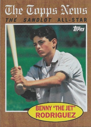  2018 Topps Archives The Sandlot #SL-6 Benny "The Jet" Rodriguez