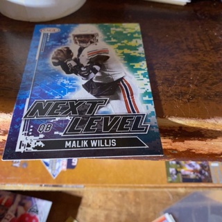 2022 sage next level malik willis football card 