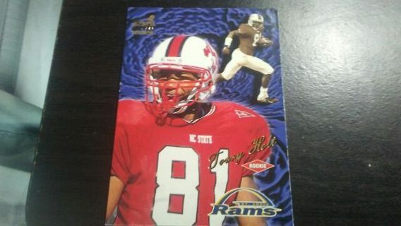 1999 AURORA ROOKIE TORRY HOLT ST. LOUIS RAMS FOOTBALL CARD# 121