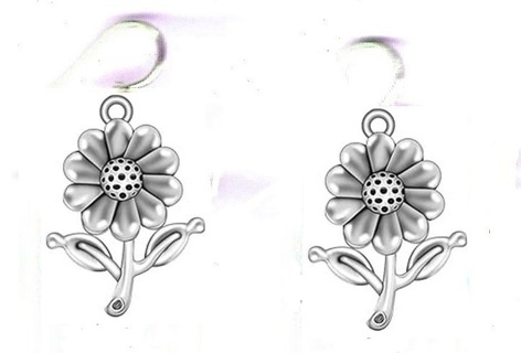 SP SUNFLOWER EARRINGS STYLE 13 (PLEASE READ DESCRIPTION