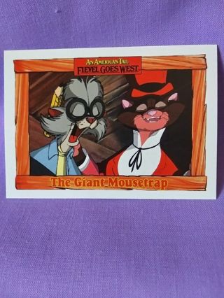 An American Tail Trading Card #78