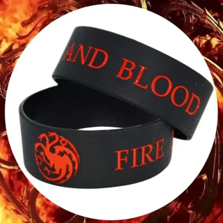 NEW GAME OF THRONES Bracelets Wristbands (QTY 2) FREE SHIPPING