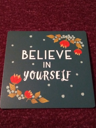 Motivational Card - BELIEVE IN YOURSELF