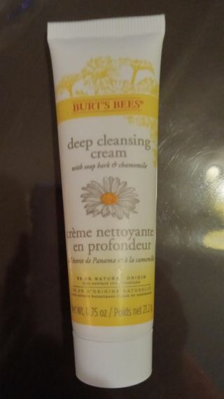Burt's Bees deep cleansing cream