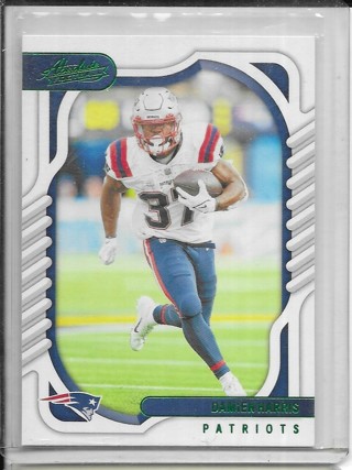 Damien Harris 2022 Absolute Green #75