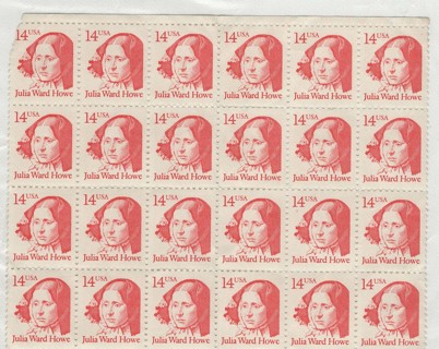 J W Howe, 24 Stamps, #2176, .14c each