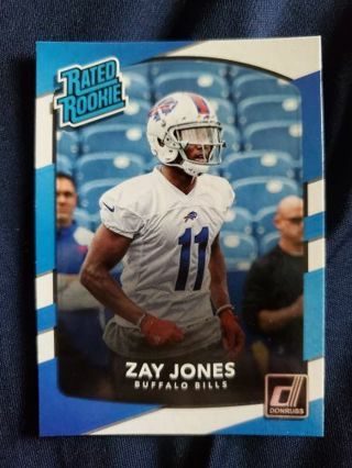 2017 Donruss Rated Rookie Zay Jones