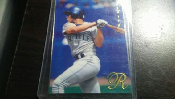 1997 PINNACLE ZENITH ROOKIE JOSE CRUZ JR. SEATTLE MARINERS BASEBALL CARD# 47