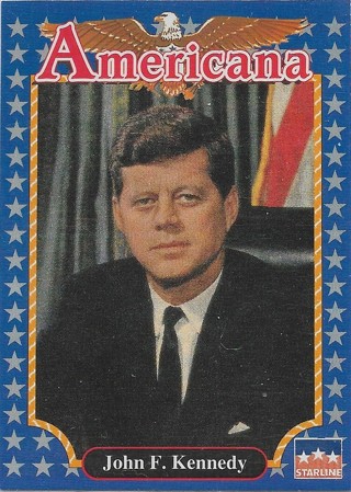  1992 Starline Americana #82 John F. Kennedy