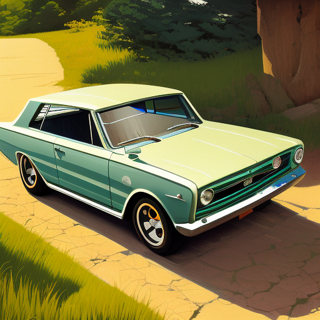 Listia Digital Collectible: '66 AMC Rambler Sedan