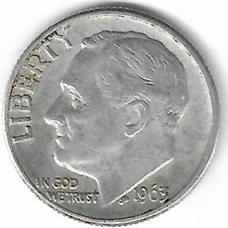 1963-D Roosevelt Dime 90% Silver U.S. 10 Cent Coin