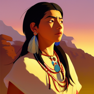 Listia Digital Collectible: Native Princess