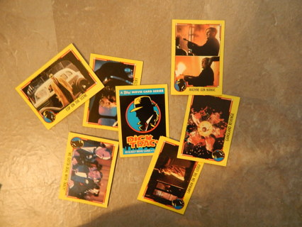 DICK TRACY Trading Collectable cards ~  Lot of 2 (two) cards~ 1990's