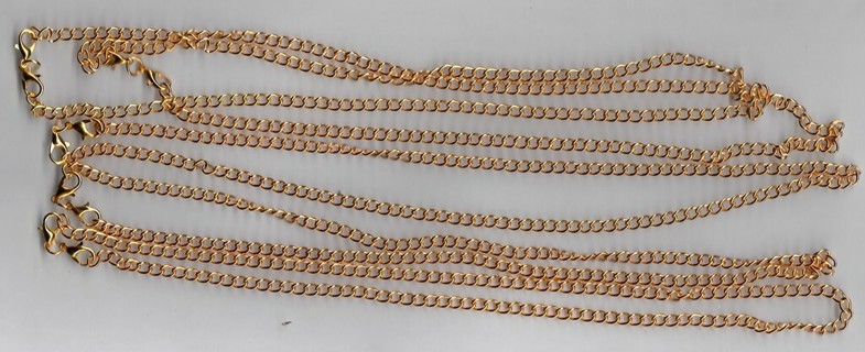 5pc 2x3 20inch Chain Necklaces (PLEASE READ DESCRIPTION