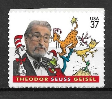 2004 Sc3835 Dr Seuss MNH