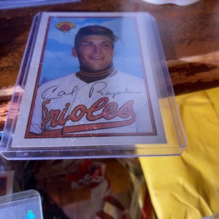 1989 bowman cal Ripken jr baseball card 