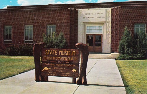 Vintage Postcard Vernal, Utah