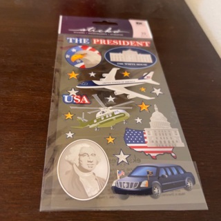 Sticko the president stickers 