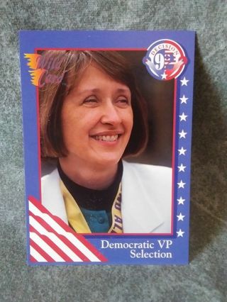 Decision 92 Presidential Trading Card #33