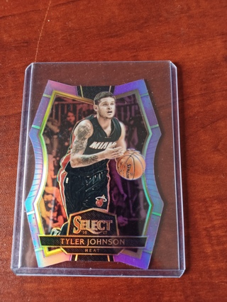 Tyler Johnson die cut/99 Miami Heat