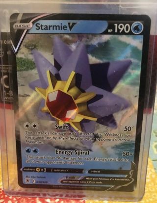 NM Ultra Rare Starmie V Pokemon card TCG SWSH