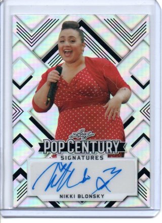 2022 Leaf Pop Century Nikki Blonsky Hairspray Autograph 14/50