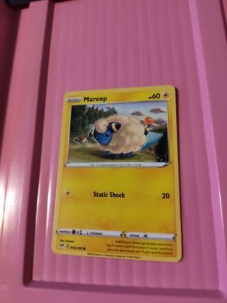 Mareep Pokemon Card