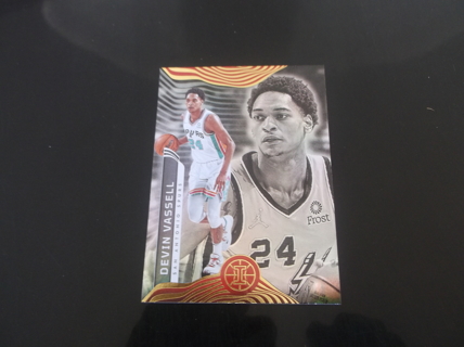 2021 Panini Illusions   Devin vassell   card  #   88   San Antonio Spurs