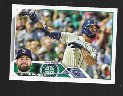 2023 TOPPS JESSE WINKER #304