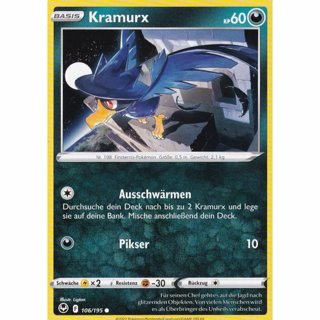  Tradingcard - Pokemon 2022 german Krarmurx 106/195 