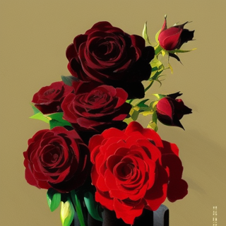 Listia Digital Collectible: Red Roses ⚘️